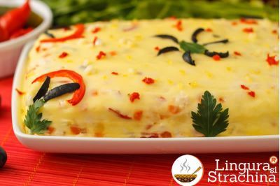 Salată Boeuf (cu piept de pui)