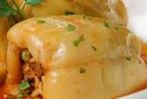 Ardei umpluți - cu iaurt - smantana - copilaria