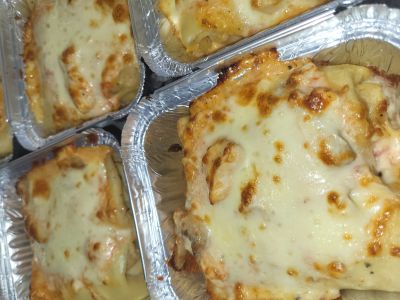 Crespelle (clătite italienești umplute&gratinate) + Tiramisu