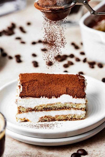 Pollo alla Parmigiana, piure, Tiramisu